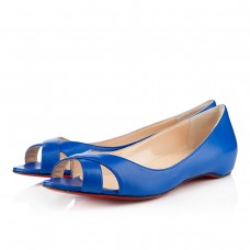 Sandalias planas Croisette de Christian Louboutin azules Sandalias planas Croisette de Christian Louboutin azules