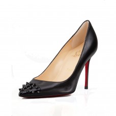 Zapatos de tacón Christian Louboutin Geo de 80 mm, color negro. Zapatos de tacón Christian Louboutin Geo de 80 mm, color negro.
