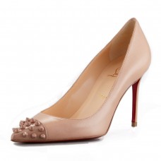 Zapatos de tacón Christian Louboutin Geo de 80 mm color nude Zapatos de tacón Christian Louboutin Geo de 80 mm color nude