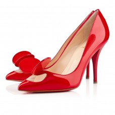 Zapatos de tacón Christian Louboutin Madame Mouse de 100 mm, color rojo. Zapatos de tacón Christian Louboutin Madame Mouse de 100 mm, color rojo.