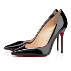 Zapatos de tacón Christian Louboutin Completa de 100 mm, color negro. Zapatos de tacón Christian Louboutin Completa de 100 mm, color negro.