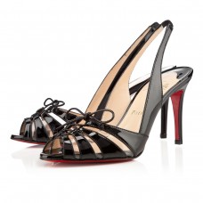 Sandalias Christian Louboutin Corsetica de 80 mm negras Sandalias Christian Louboutin Corsetica de 80 mm negras
