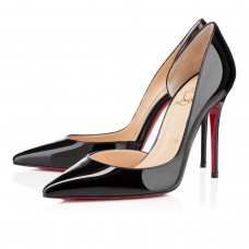 Zapatos de tacón Christian Louboutin Iriza de 100 mm, color negro. Zapatos de tacón Christian Louboutin Iriza de 100 mm, color negro.