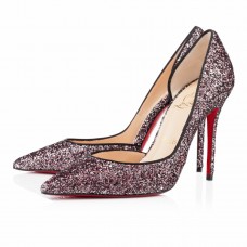 Zapatos Christian Louboutin Iriza de 100 mm para ocasiones especiales, color rosa antiguo. Zapatos Christian Louboutin Iriza de 100 mm para ocasiones especiales, color rosa antiguo.