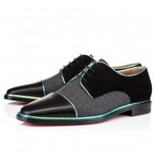 Mocasines Christian Louboutin Bruno Orlato Negro/Gris Mocasines Christian Louboutin Bruno Orlato Negro/Gris