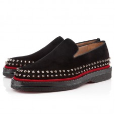 Mocasines Christian Louboutin Fredapoitiers negros Mocasines Christian Louboutin Fredapoitiers negros