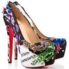 Plataformas Christian Louboutin Daffodile de 160 mm multicolor Plataformas Christian Louboutin Daffodile de 160 mm multicolor