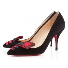 Zapatos de tacón Christian Louboutin So Audrey de 80 mm, color negro. Zapatos de tacón Christian Louboutin So Audrey de 80 mm, color negro.