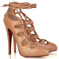 Zapatos de tacón Mary Jane Christian Louboutin Bloody de 120 mm, color marrón. Zapatos de tacón Mary Jane Christian Louboutin Bloody de 120 mm, color marrón.