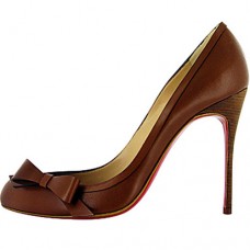 Zapatos de tacón Christian Louboutin Beauty de 100 mm color café. Zapatos de tacón Christian Louboutin Beauty de 100 mm color café.