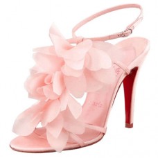Sandalias Christian Louboutin Petal de 70 mm en color rosa. Sandalias Christian Louboutin Petal de 70 mm en color rosa.