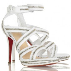 Sandalias Christian Louboutin Rodita de 120 mm blancas Sandalias Christian Louboutin Rodita de 120 mm blancas